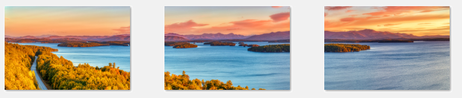 Lake Winnipesaukee Fall Sunrise Multi Panel